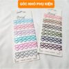 Set kẹp trái tim sắc màu kute dễ thương