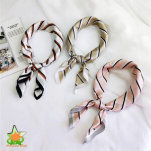 Khăn turban kẻ 70*70cm ( loại 1)